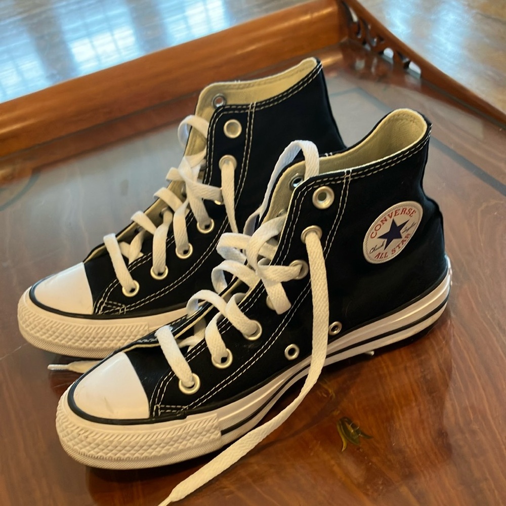 Converse Black High-Top Sneakers